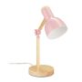 Table lamp 45.5x14.5cm., light brown/pink/white