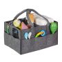 Storage bag 18x33x23cm., dark gray