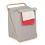 Laundry basket 60x45x39cm, 60L., gray/light brown