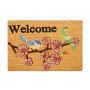 Doormat "Welcome" with birds 60x40 cm.