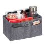 Storage box 17.5x32x20cm., dark gray