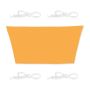 Trapezoidal sun awning 400x200x300, yellow