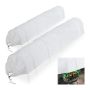 Set of 2 greenhouses 50x63x275cm., white/silver color