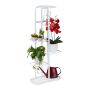 Flower stand with 6 shelves 107x44x24cm., white