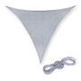 Triangular sun awning 300x300x300cm., light gray
