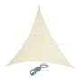 Triangular sun awning 300x300x300cm., beige