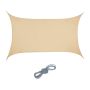 Rectangular sun awning 300x200cm., beige
