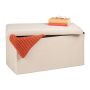 Hallway bench 38x77x39cm., cream color