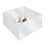Transparent playpen for rodents 72x155x155cm,