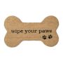 Doormat in the shape of a dice "Wipe your paws" 70x40 cm.