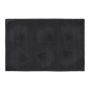 Rubber doormat "Sinks" 60x40 cm., black