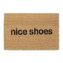 Doormat "Nice Shoes" 60x40 cm.
