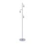 Floor lamp 150x25cm., silver color