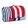 Picnic blanket 200x300cm., blue/red/white