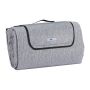 Picnic blanket 200x300cm., dark gray/gray color