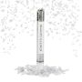 Confetti cannon 40x5cm., silver color