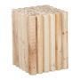 Flower stand 38x30x30cm., light brown