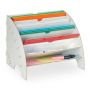 Document stand 27x34x27 cm., white