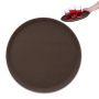 Tray 2x35cm., brown