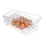 Refrigerator egg carton 18 eggs 8x16.5x31.5cm., white