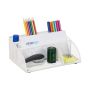 Writing instrument organizer 10.5x25.5x17 cm., white