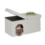 Foldable cat house 38.5x74.5x37cm., beige/white
