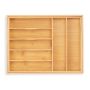 Cutlery tray 5x34x44.5cm., light brown