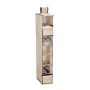 Hanging closet organizer 106x16.5x31cm., light brown/brown color
