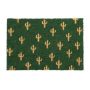 Doormat 'Cactuses' 60x40 cm., green/light brown
