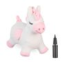 Inflatable toy "Unicorn" 48x27x52cm., white/pink