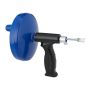 Sewer pipe cleaning spiral 6m, dark blue/black