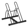 Bicycle rack for 2 people 57x60.5x55cm., black