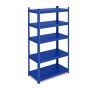 Storage shelf 150x75x30cm., blue