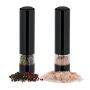 Pepper and salt mill set 23x5cm., black
