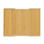 Cutlery tray 5x28.5x33cm., light brown