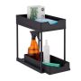 Built-in kitchen shelf 37x22x40cm, black