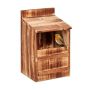 Birdhouse 36x22x21cm., light brown