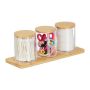 Makeup organizer 10x27x9cm., light brown