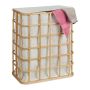 Laundry basket 59x51x32cm, 38.5L., beige/light brown