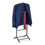 Clothes rack 118x47x40cm., black/brown