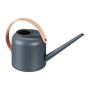 Watering can 17.5x13x33cm, 1.7L., dark gray/light brown