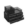 Makeup organizer 4 drawers, black