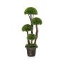 Artificial cedar 90cm., brown/green color