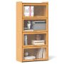 Bookcase 69x34x140cm., light brown