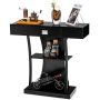 Console 91x30x88cm., black