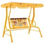 Children's swing 112x76.5x111cm., yellow
