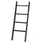 Towel rack 50x7.5x137cm., black