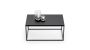 Coffee table Solo 100x60x40cm, black