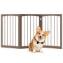 Dog fence 159x76cm., brown