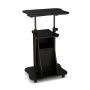 Laptop desk 55x40x114cm., black